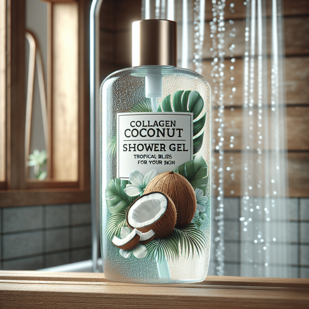 Collagen Coconut Shower Gel: Tropical Bliss for Your Skin