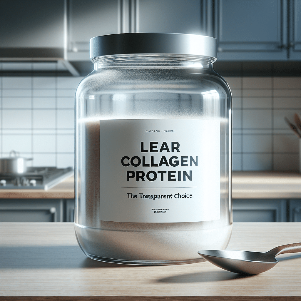 Clear Collagen Protein: The Transparent Choice