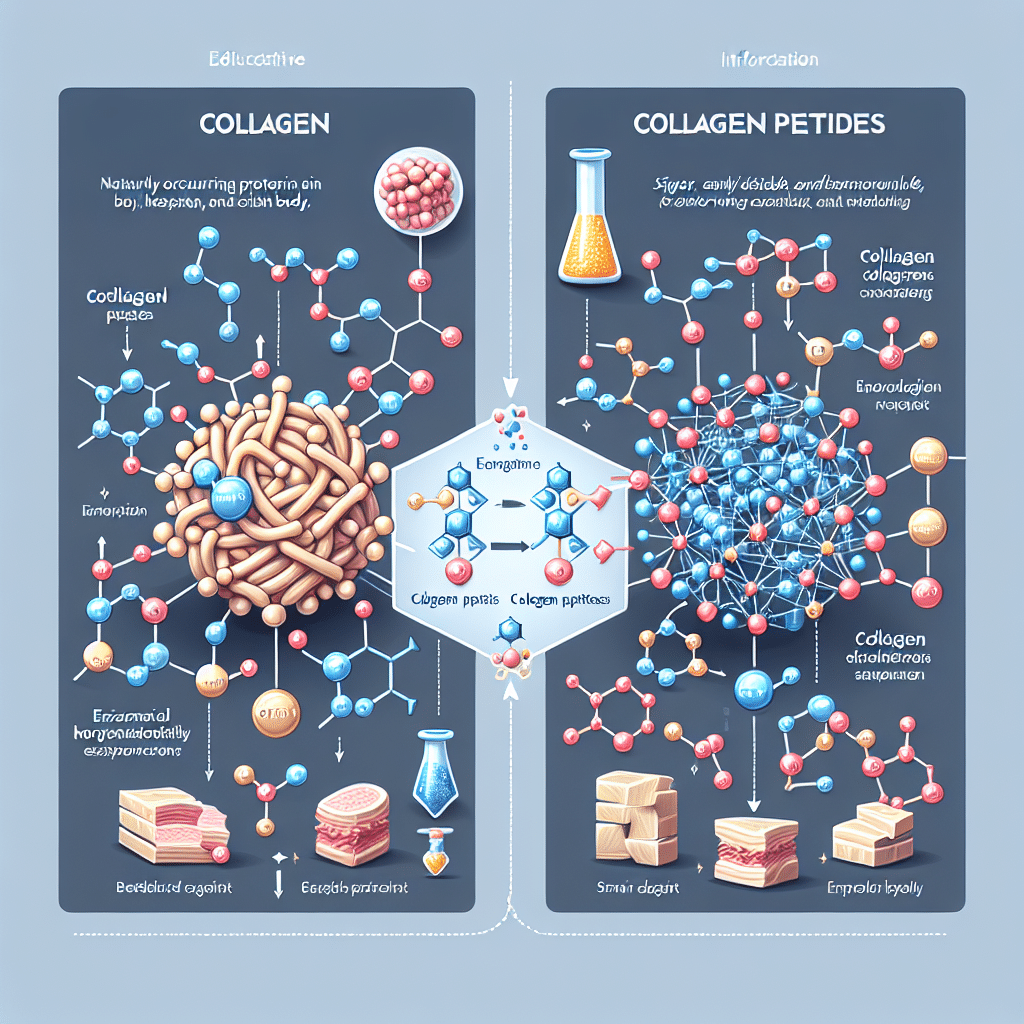 Difference Between Collagen and Collagen Peptides Explained