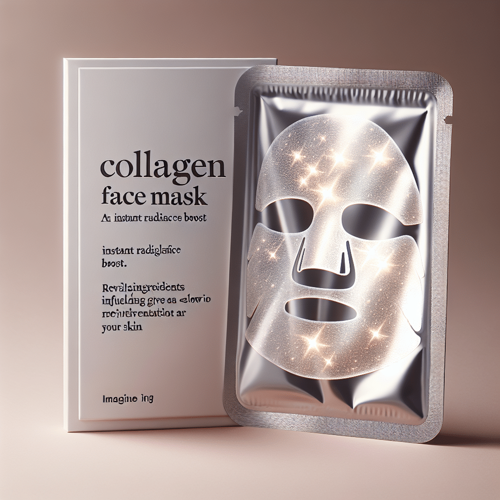 Collagen Sheet Face Mask: Instant Radiance Boost