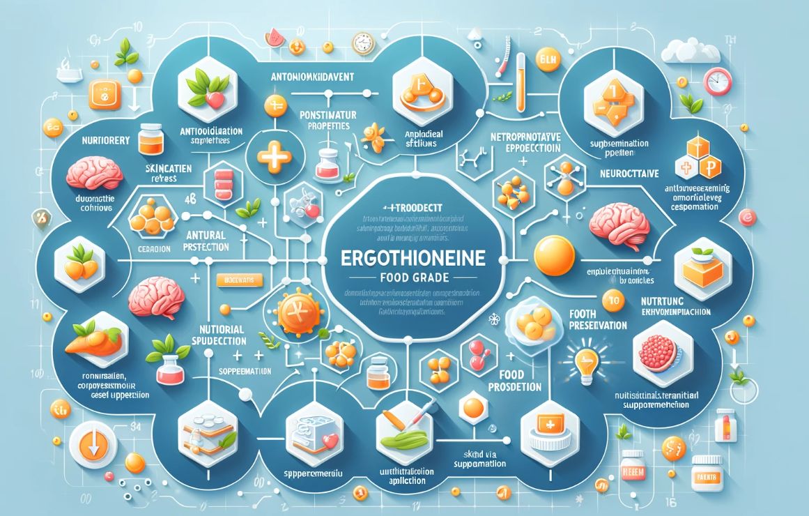 L-( )-Ergothioneine cosmetic, EGT food grade manufacturer,supplier,wholesaler,factory,bulk sale,USA, UK,Europe,china,Canada,Australia