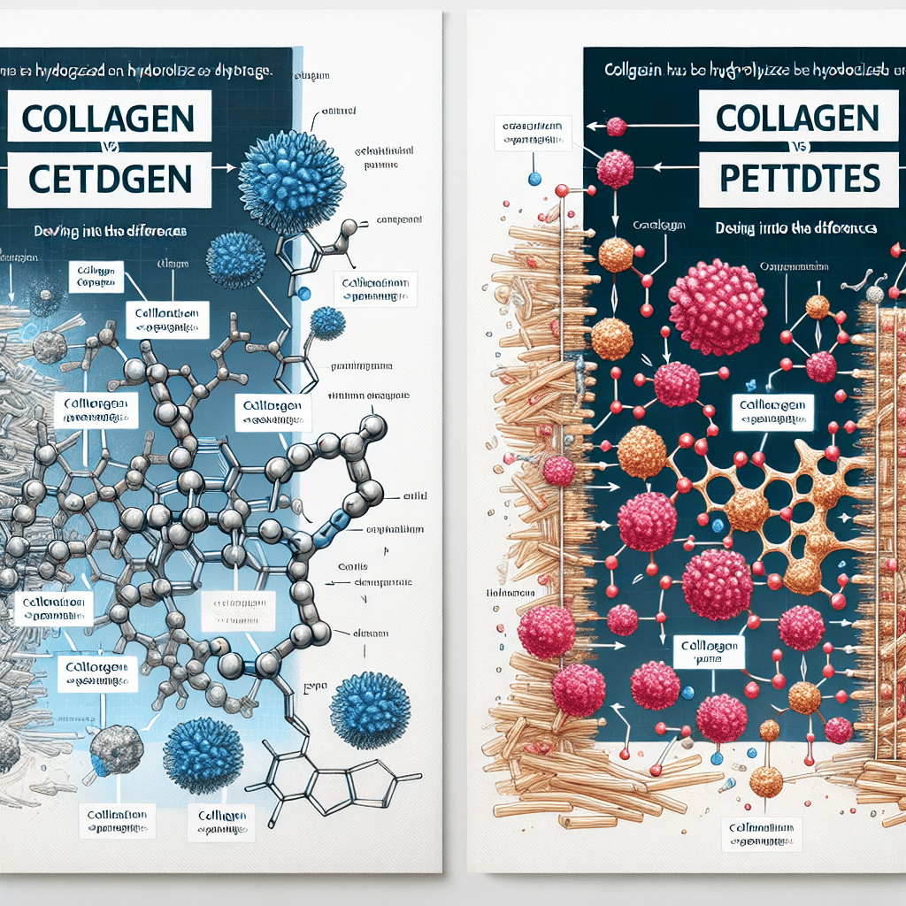 Collagen vs Collagen Peptides: Delving into the Differences