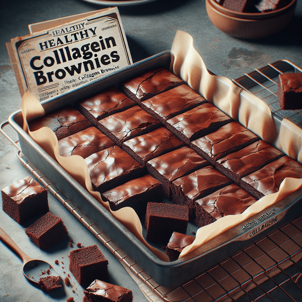 Collagen Brownies: Indulge in Healthy Treats