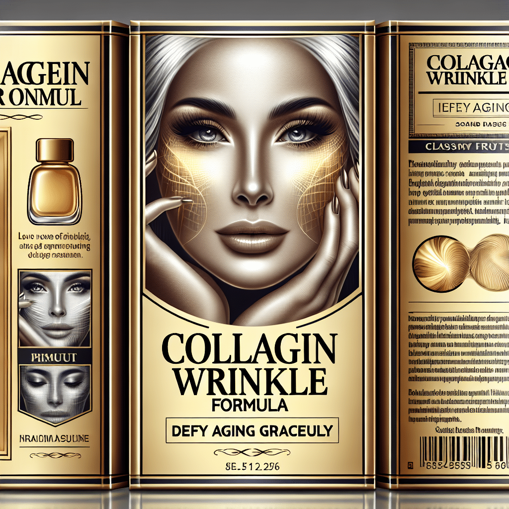 Collagen Wrinkle Formula: Defy Aging Gracefully