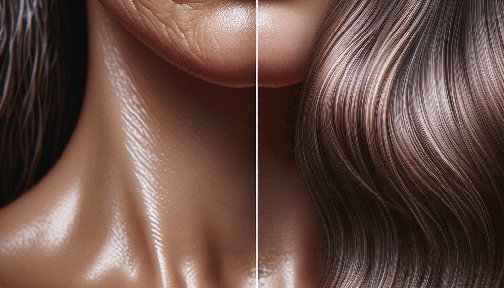 Skin Collagen Before and After Hair: Visible Differences
