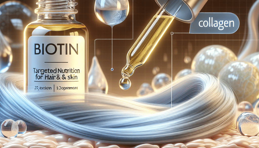 Biotin and Collagen Drops: Targeted Nutrition for Hair and Skin