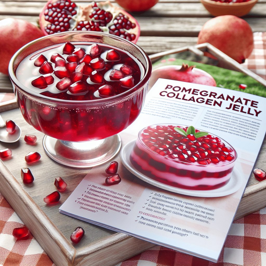 Pomegranate Collagen Jelly: A Sweet Way to Skin Health