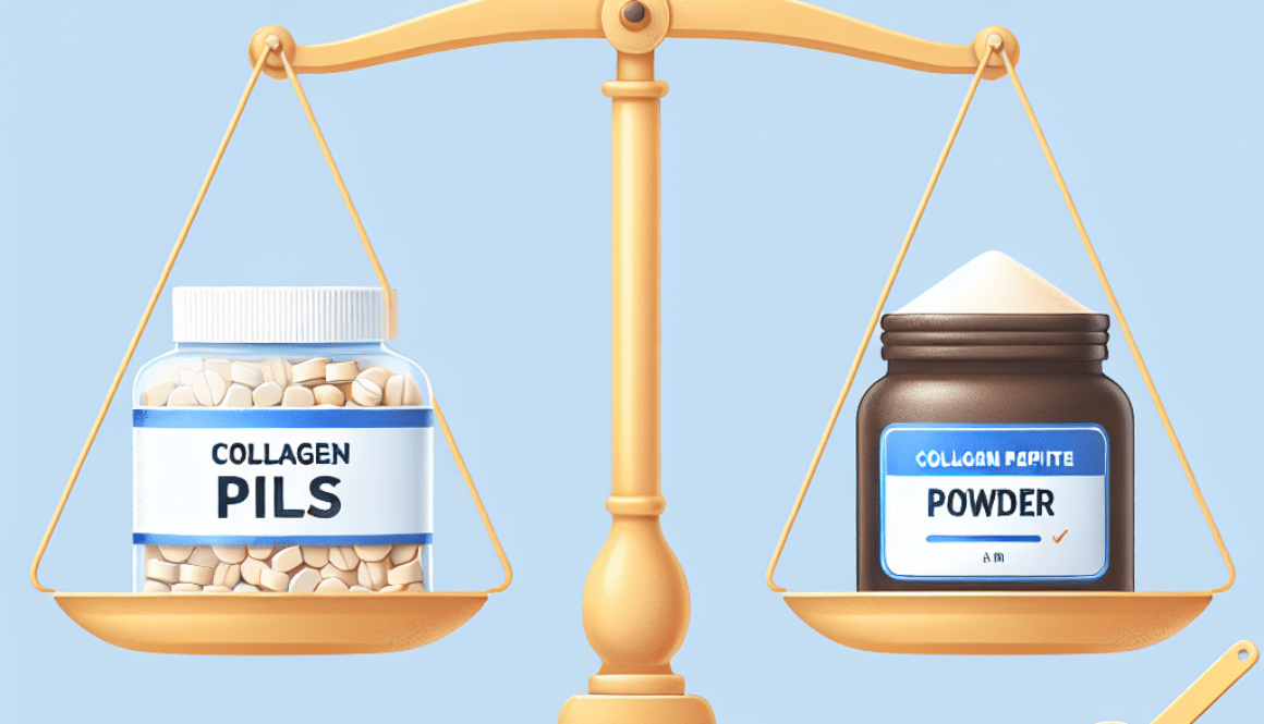 Collagen Peptide Pills vs Powder: Ease vs. Efficiency