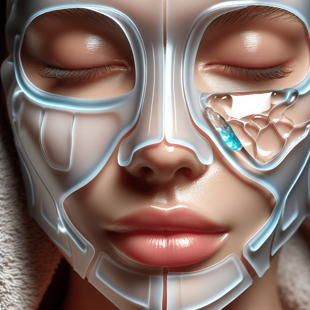 V Line Mask: Sculpt with Hydrogel Collagen