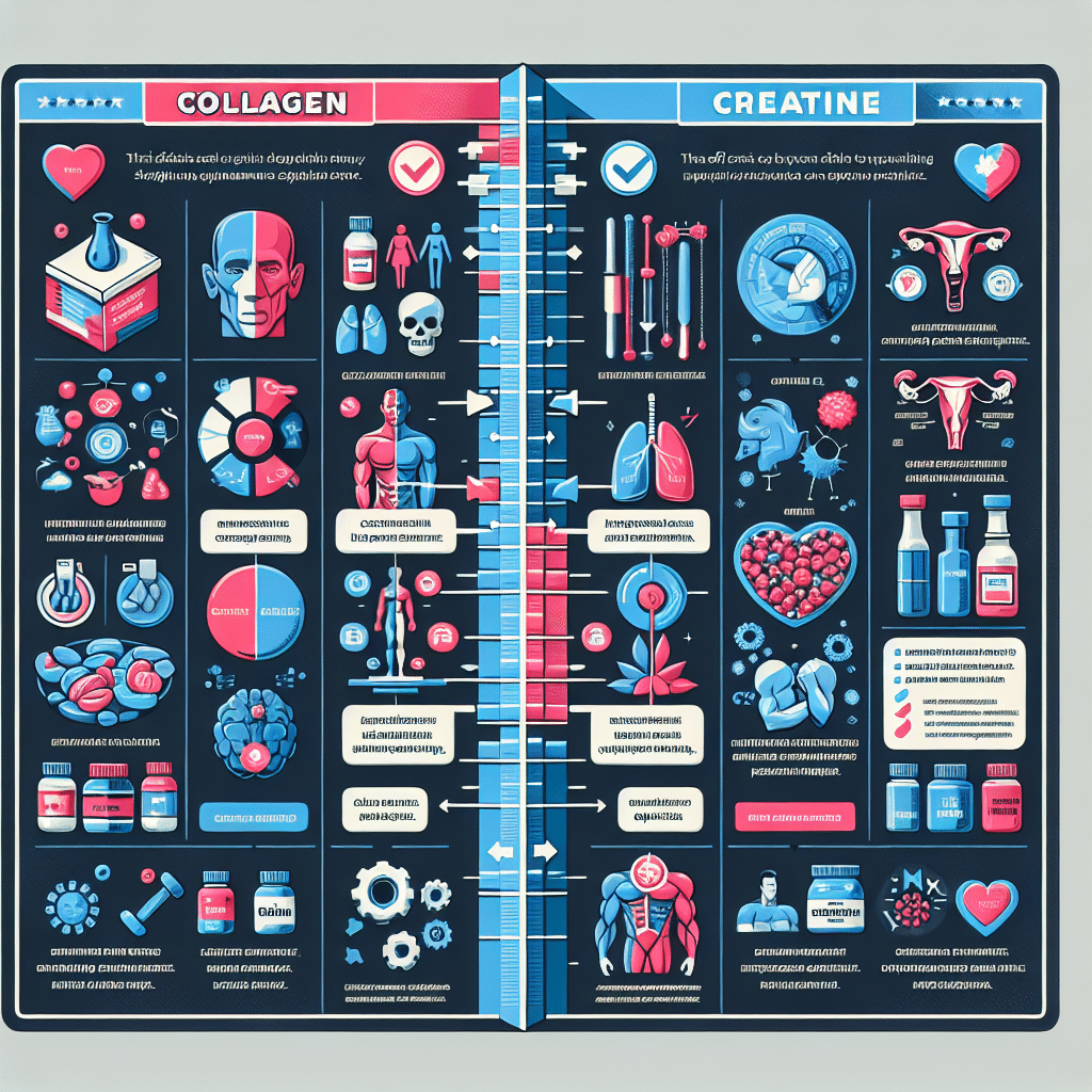 Collagen vs Creatine: Best for Fitness and Health