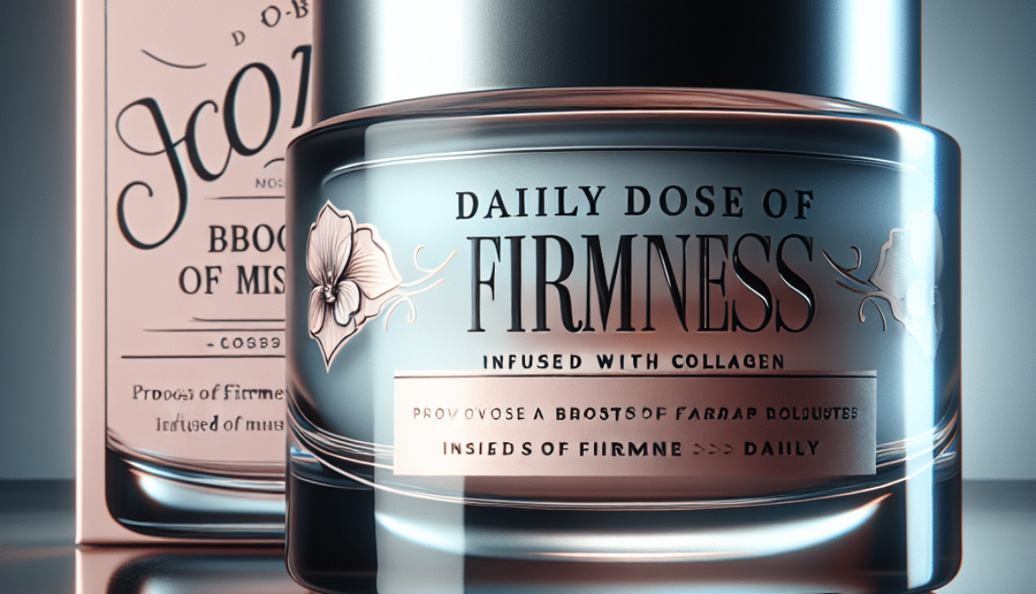 Moisturizer with Collagen: Daily Dose of Firmness