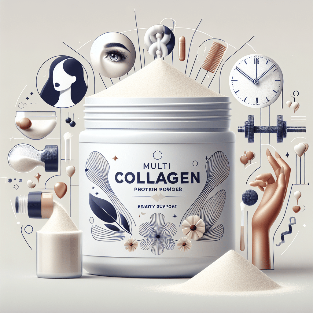 Multi Collagen Protein Powder: Comprehensive Beauty Support