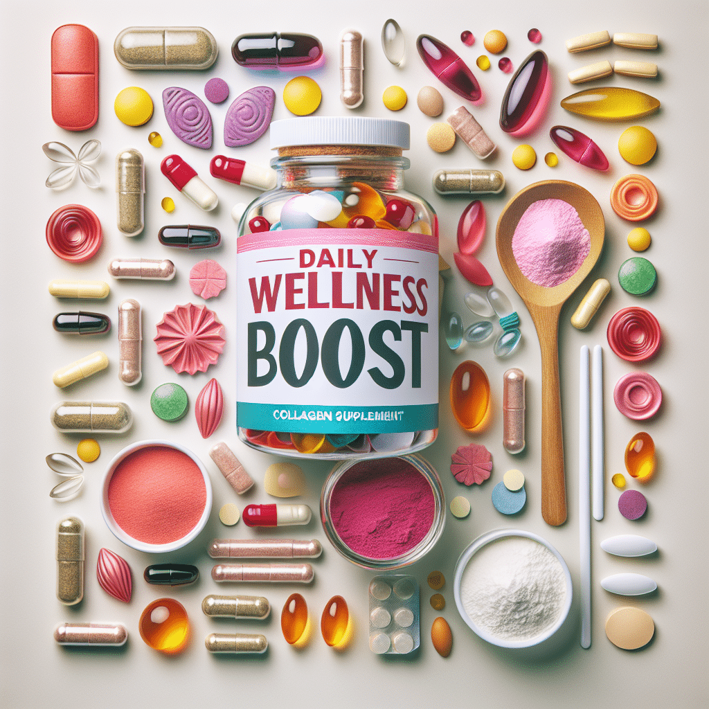 Multivitamin with Collagen: Daily Wellness Boost