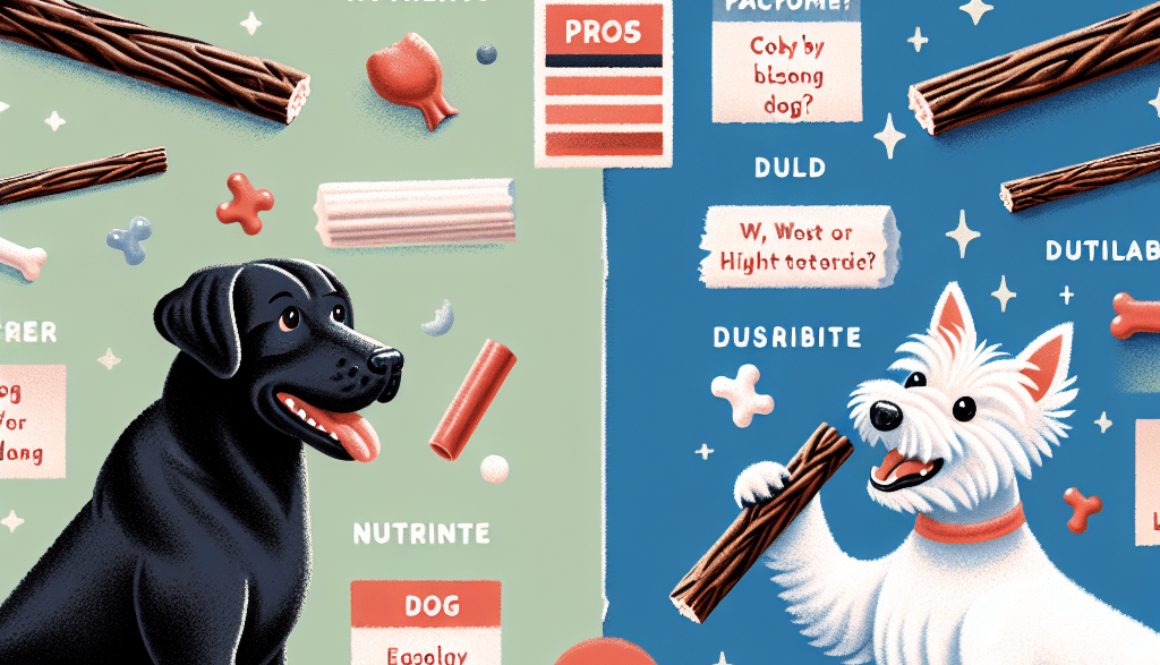 Collagen Sticks vs Bully Sticks: Which is Better for Your Dog?