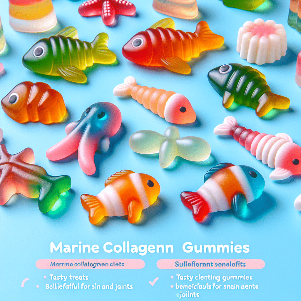 Marine Collagen Gummies: Tasty Treats for Skin and Joints