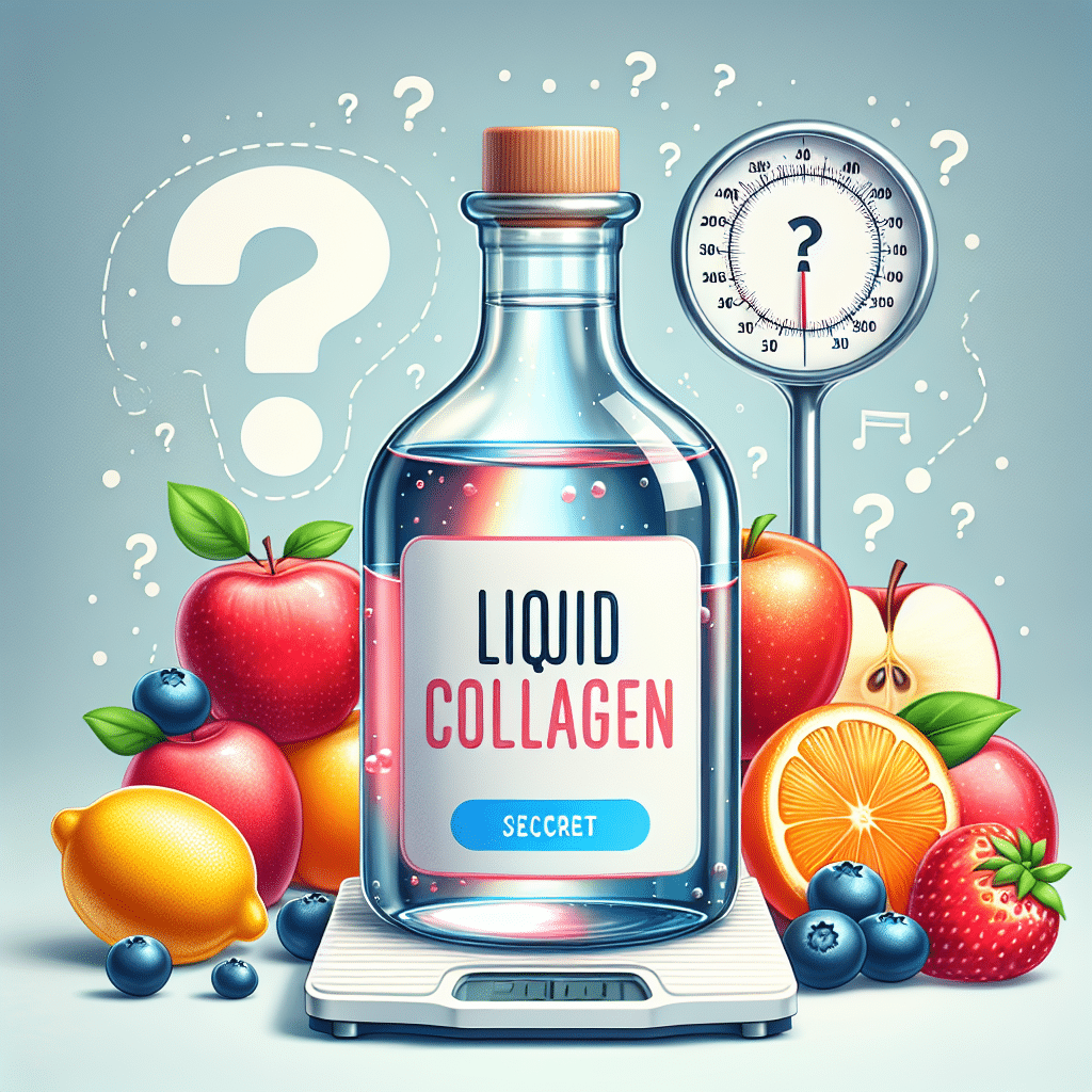 Liquid Collagen for Weight Loss: Slimming Secret?