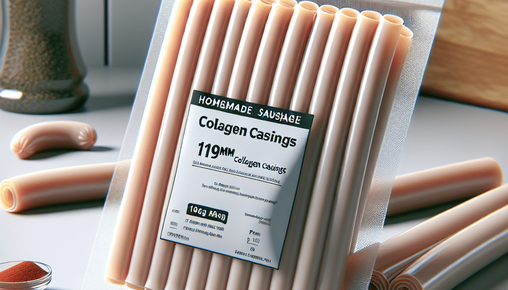 19mm Collagen Casings: For Gourmet Sausages at Home