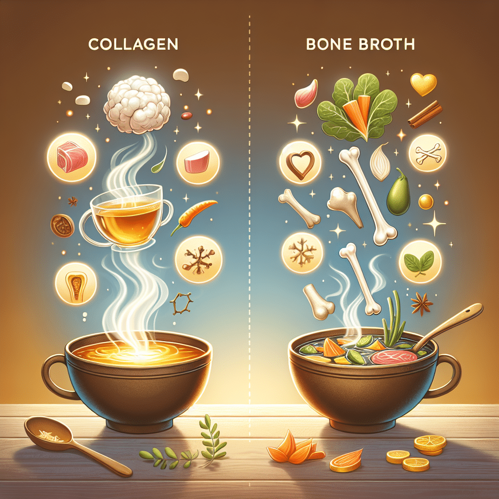 Collagen vs Bone Broth: Sipping Your Way to Health