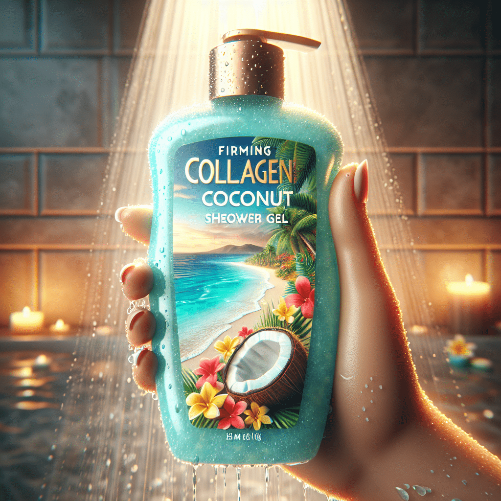 Firming Collagen Coconut Shower Gel: Tropical Rejuvenation