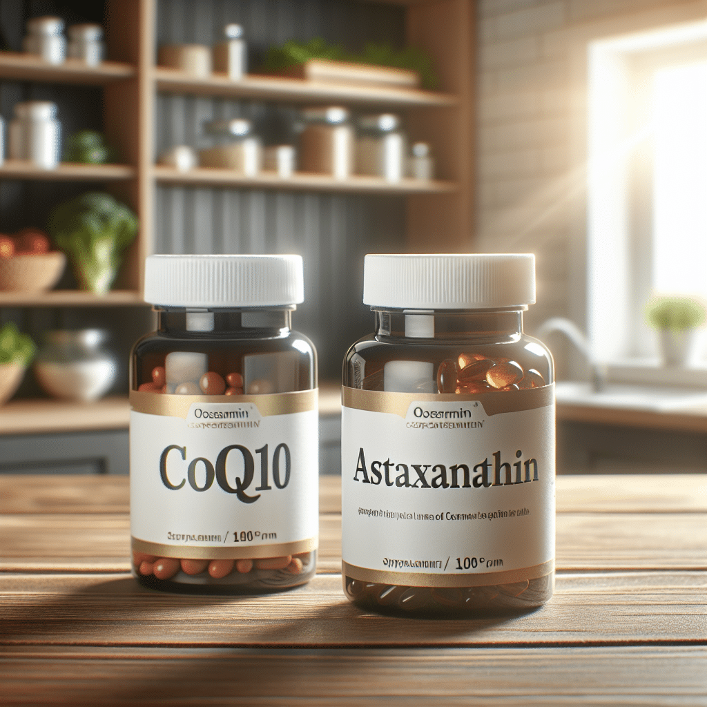 Can l take CoQ10 and astaxanthin together?