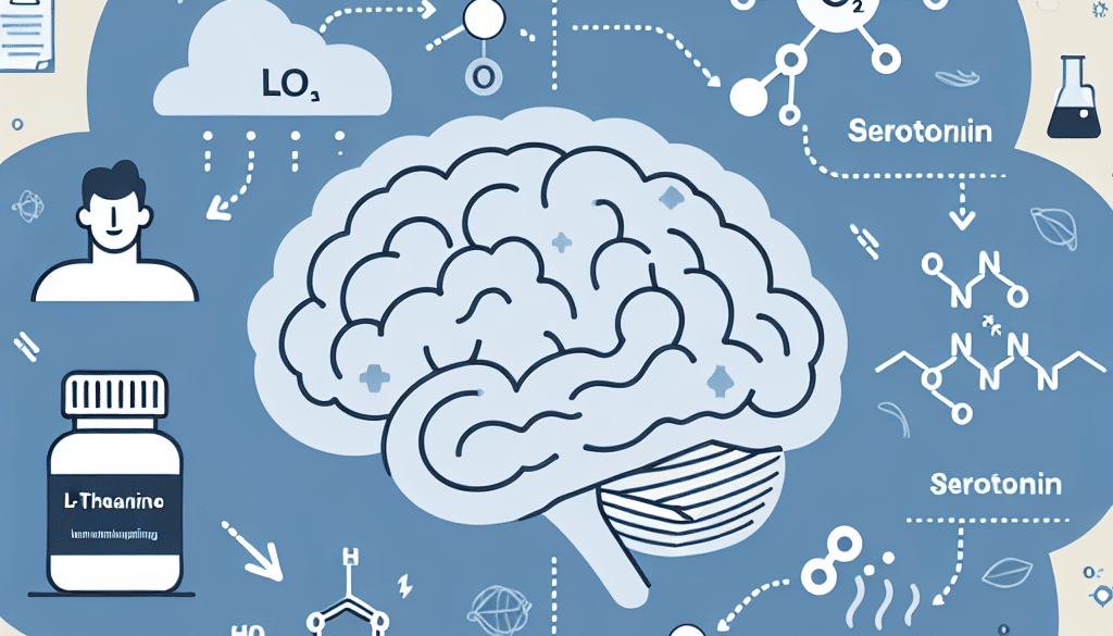 Does L-theanine raise serotonin?