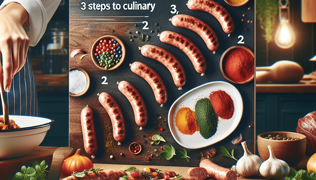 On-trend Sausages: 3 Steps to Culinary Creativity