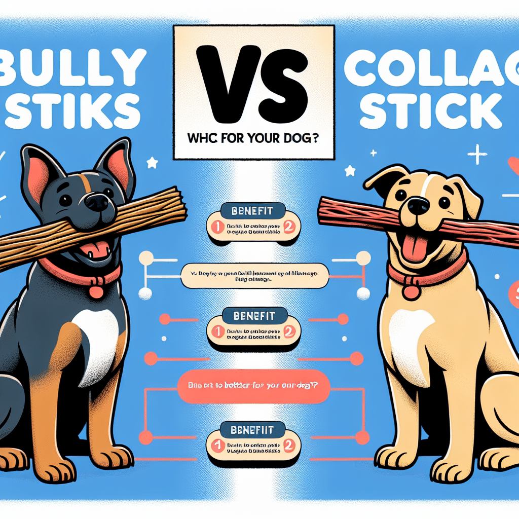 Bully Sticks vs Collagen Sticks: Which Is Better for Your Dog?