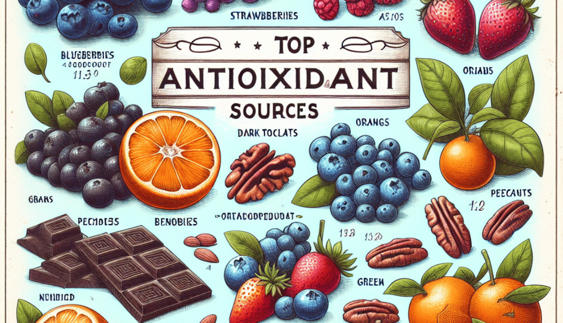 A Handy Resource for Top Antioxidant Sources