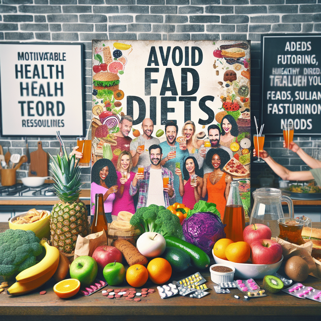 Avoid Fad Diets in Your New Year’s Resolution