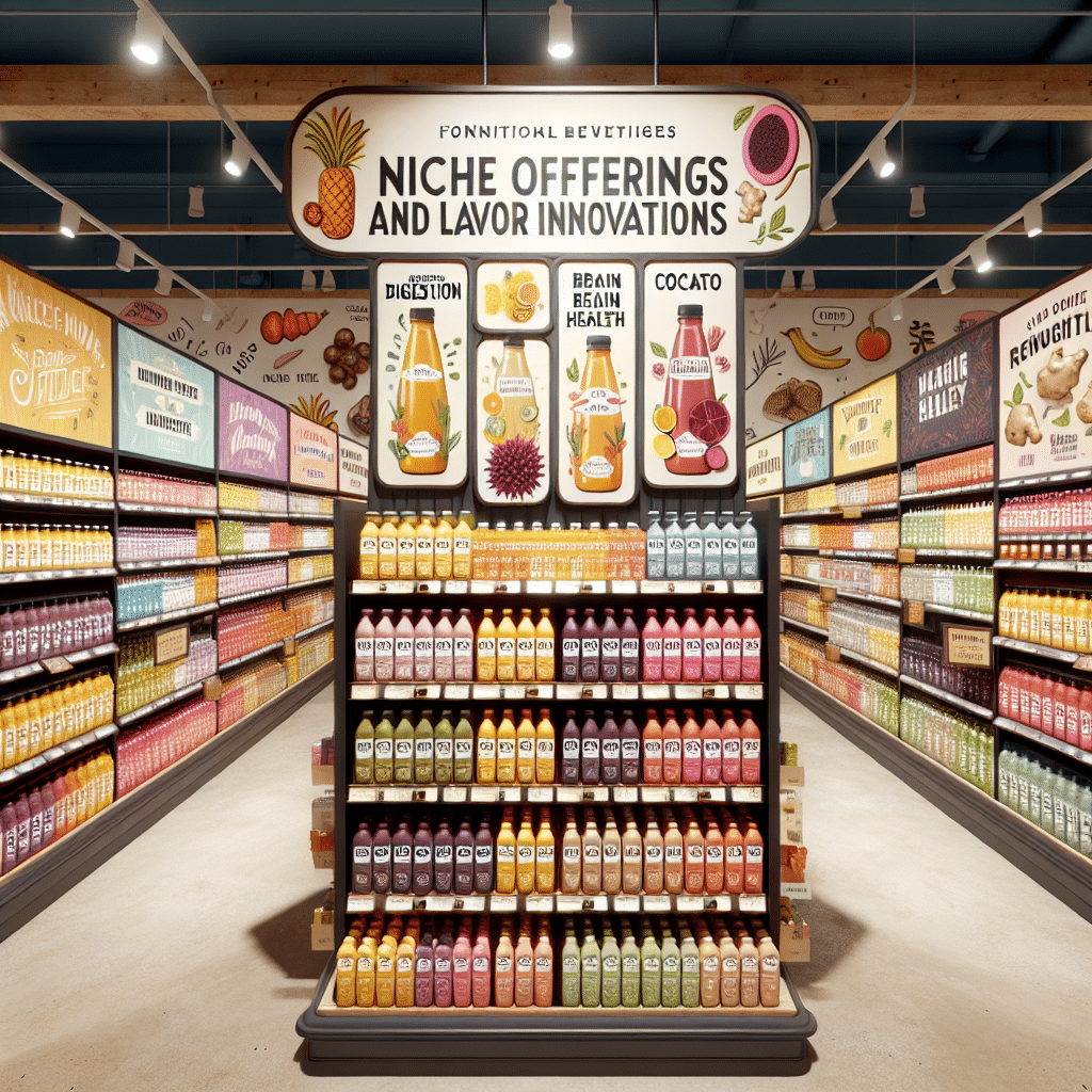 Functional Beverages: Niche Offerings and Flavor Innovations