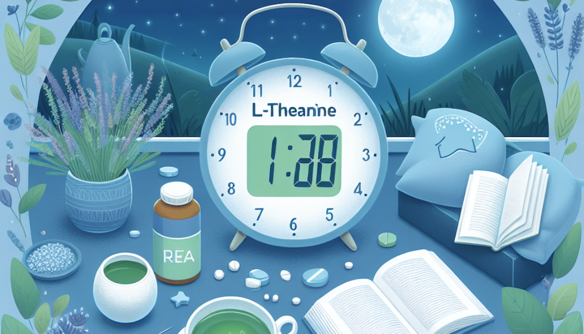 What time should I take L-theanine for anxiety?