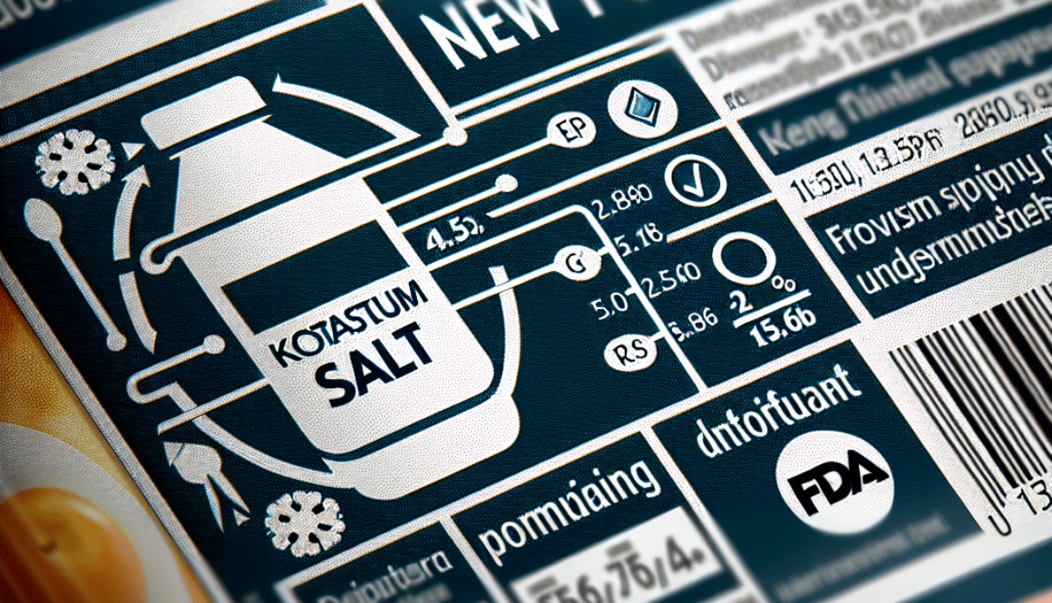 FDA Takes Strides to Make Potassium Salt More Label-Friendly