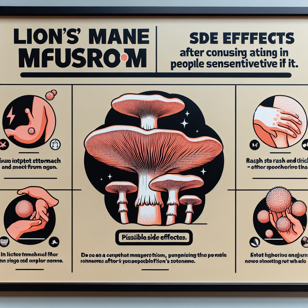 What are the side effects of the lion's mane?