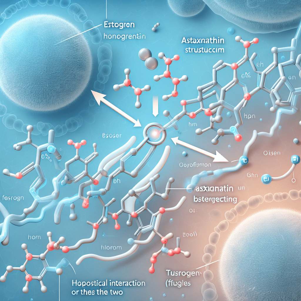 Does astaxanthin increase estrogen?