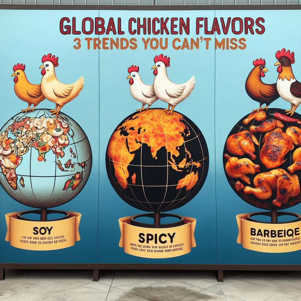 Global Chicken Flavors: 3 Trends You Can't Miss