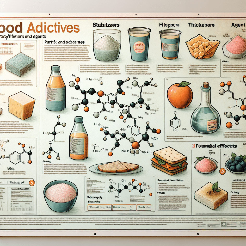 Food Additives Part 3: Stabilizers, Thickeners, and Agents Examined