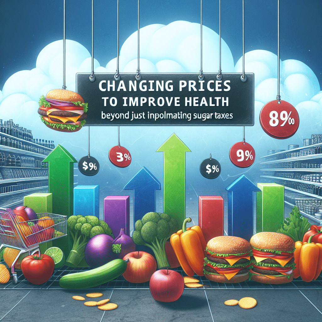 Changing Prices to Improve Health: Beyond Sugar Taxes