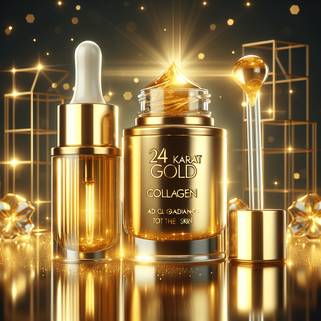 24 Karat Gold Collagen: Luxe Beauty for Golden Radiance