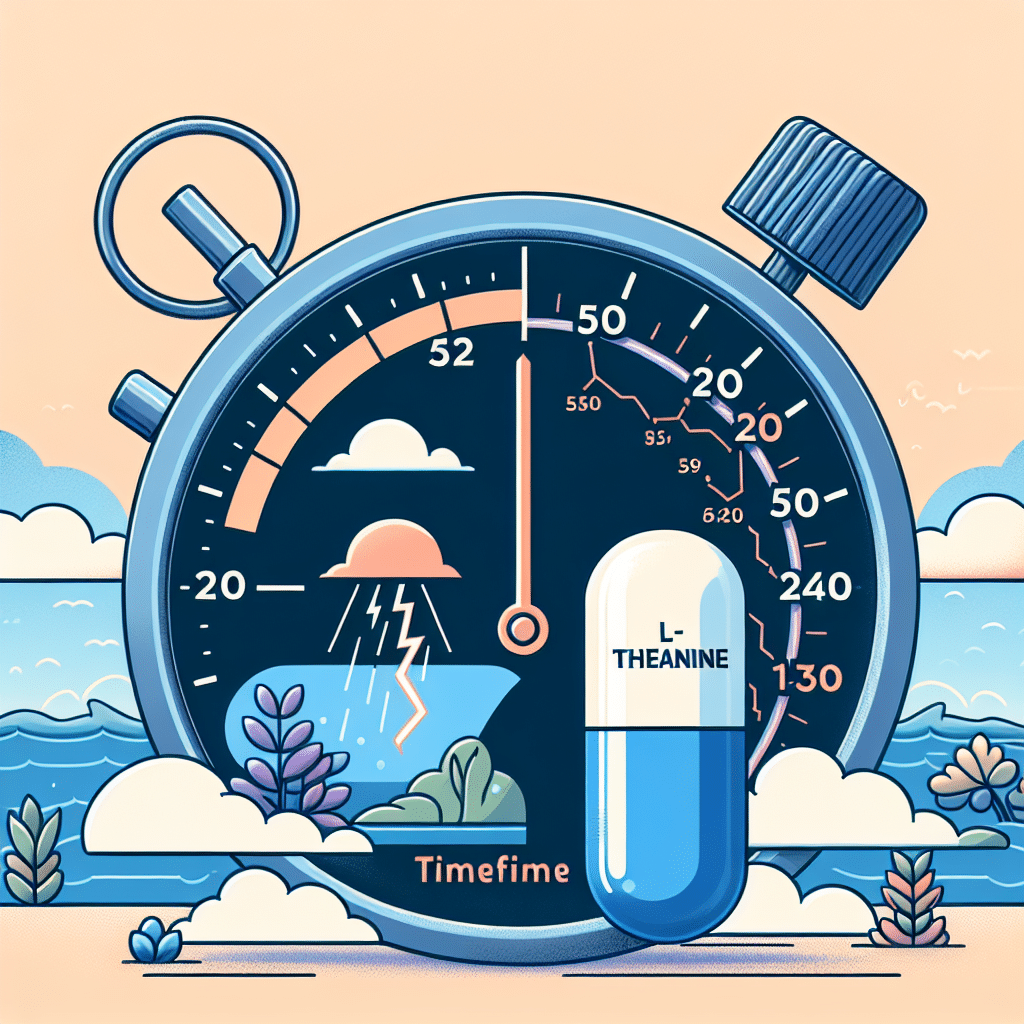 How long does it take for L-theanine to work for anxiety?