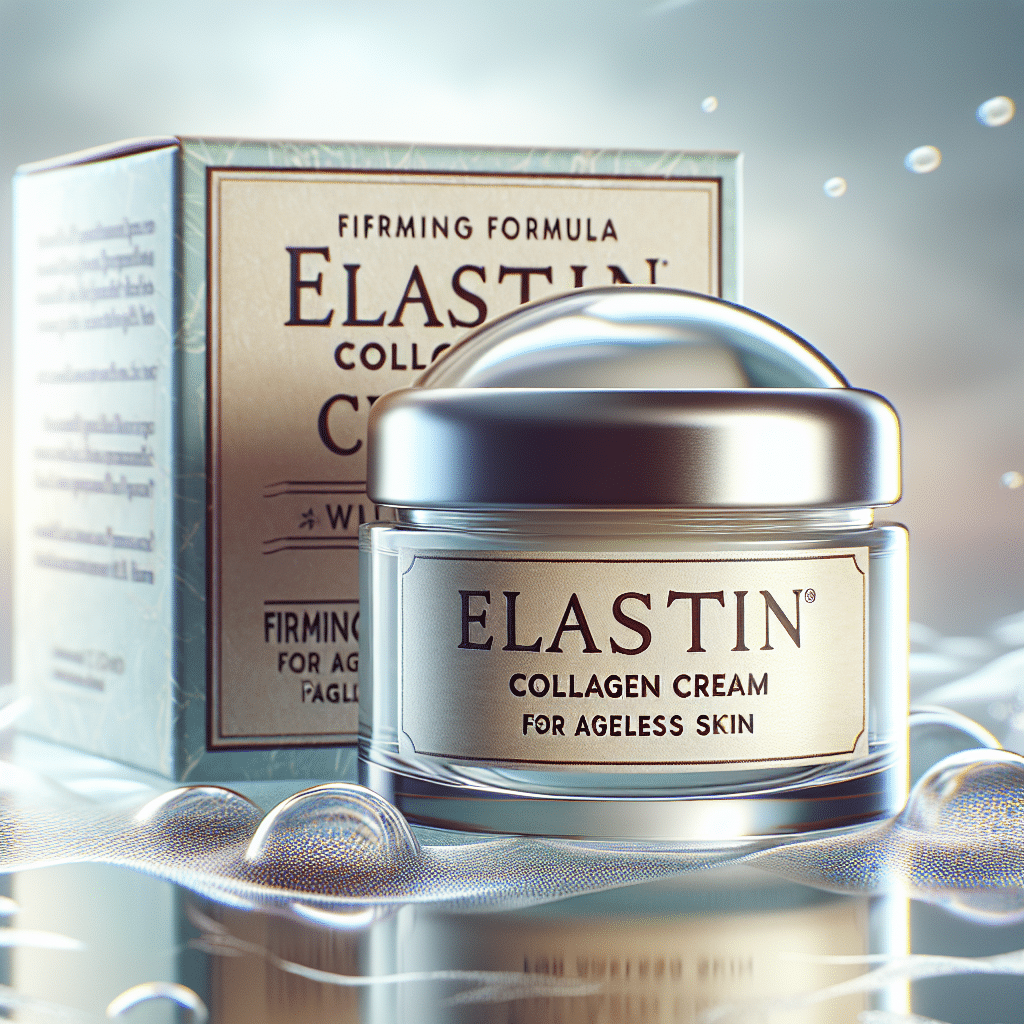 Elastin Collagen Cream: Firming Formula for Ageless Skin