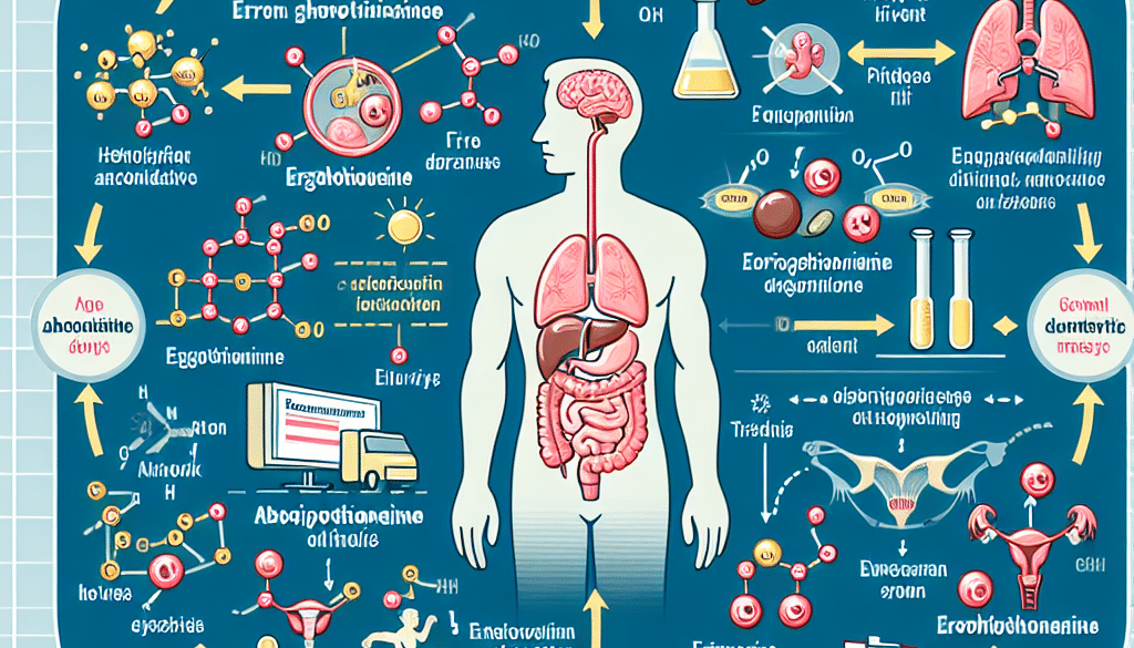 What does ergothioneine do in the bod ?