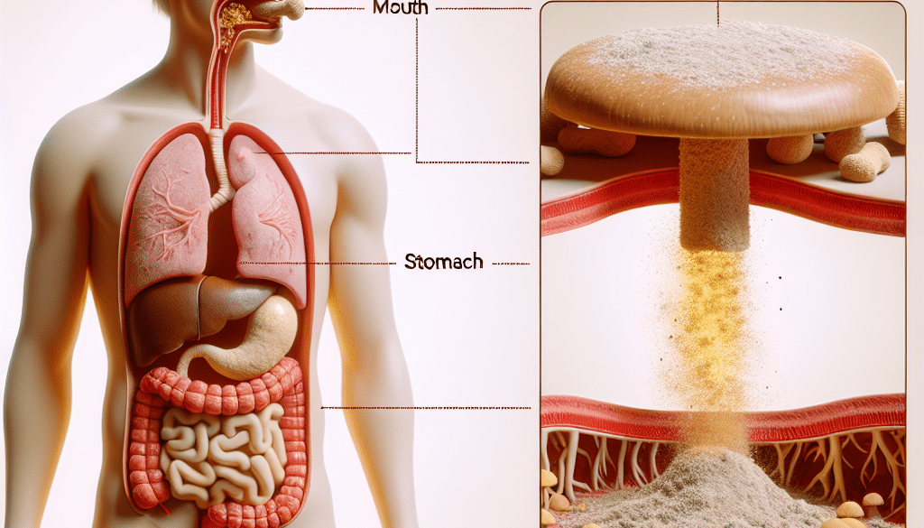 Does the body absorb mushroom powder?