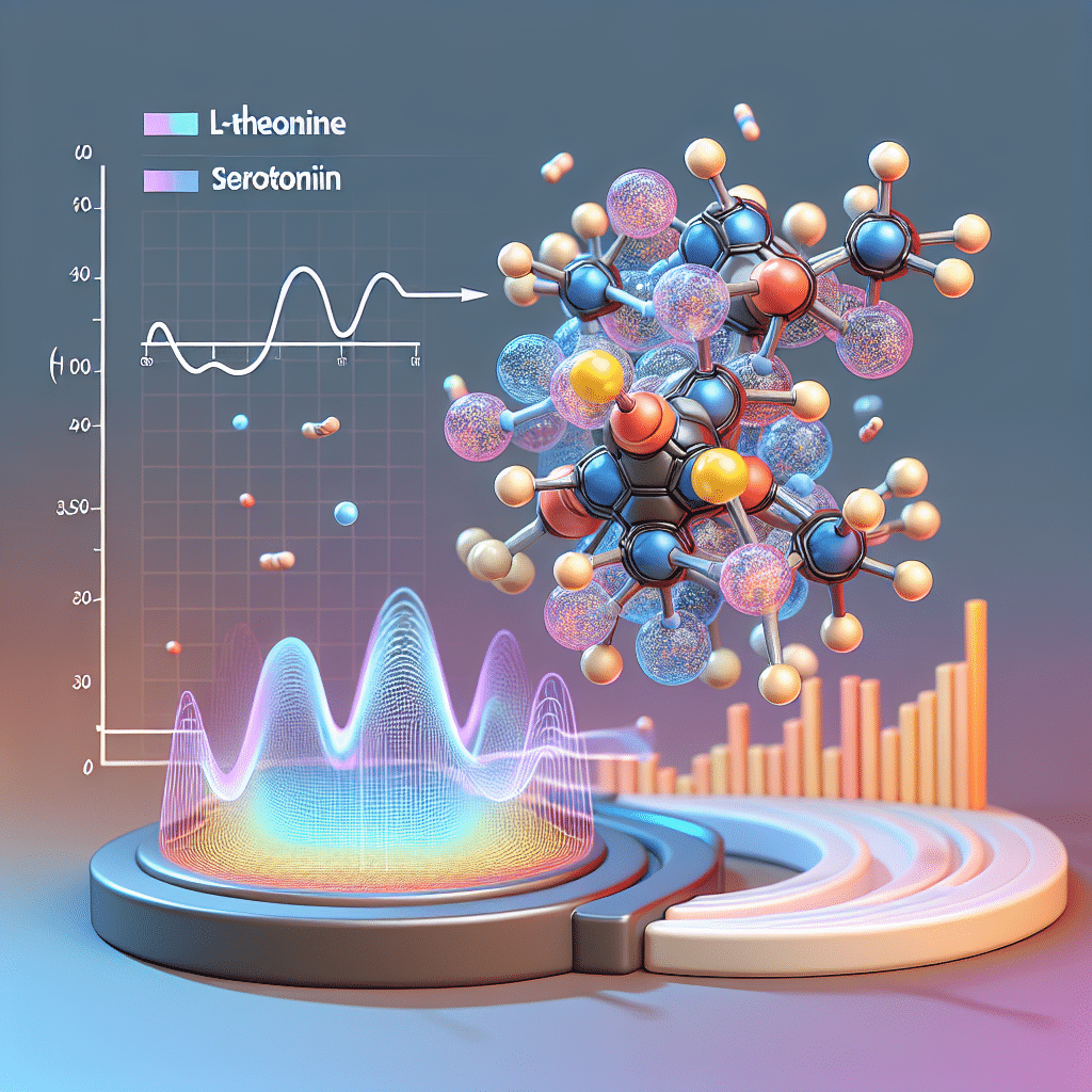 Does L-theanine increase serotonin?