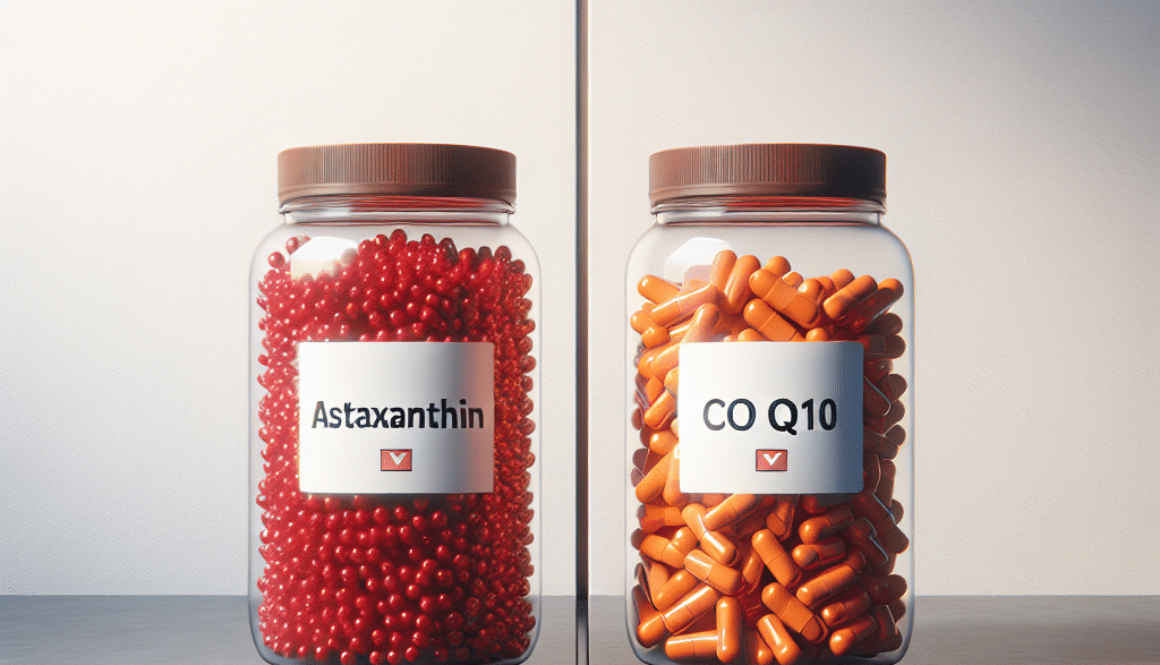 Can I take astaxanthin instead of CoQ10?