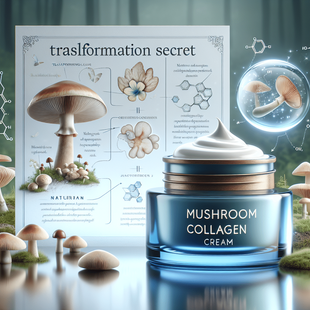 Mushroom Collagen Cream: Nature's Secret to Ageless Skin