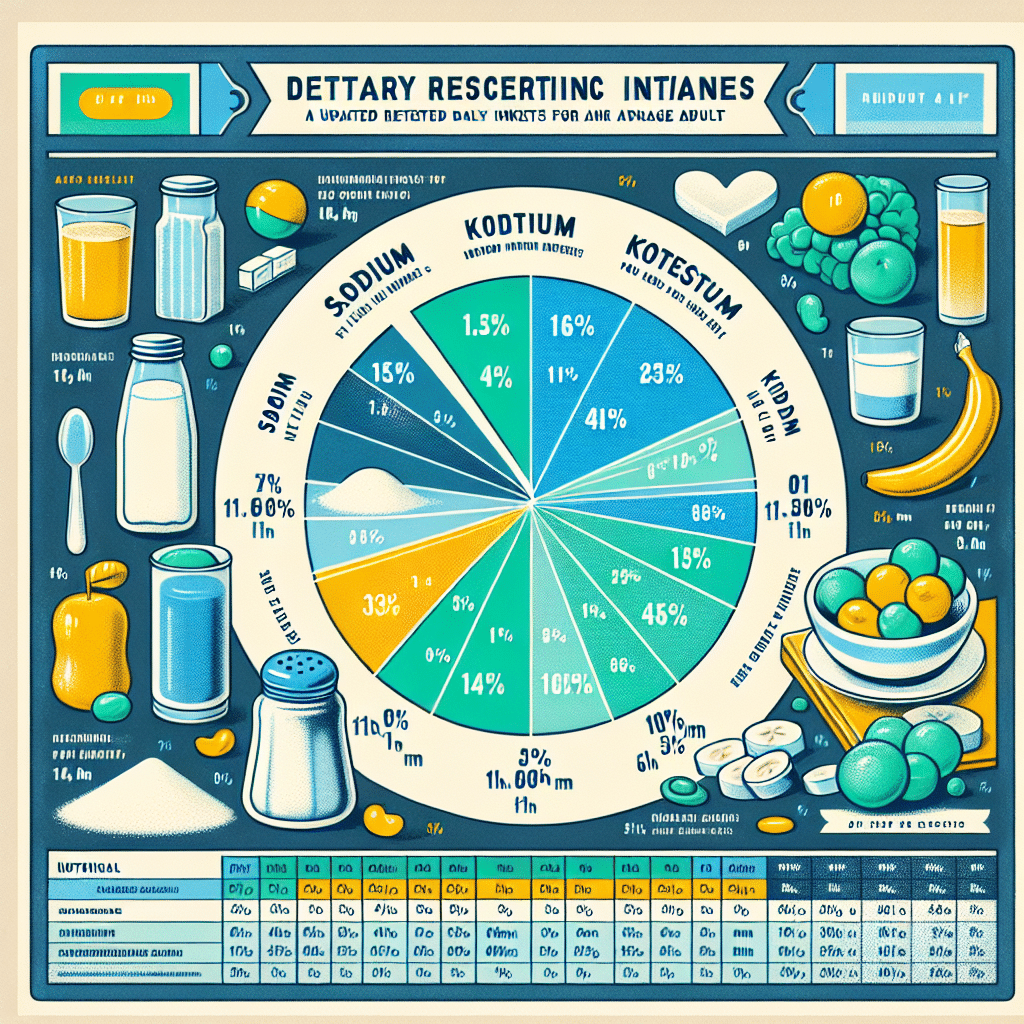 Updated Dietary Reference Intakes for Sodium and Potassium