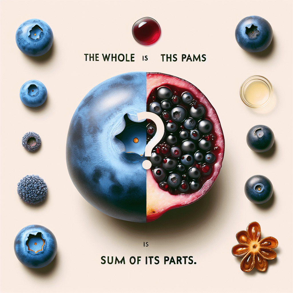 Blueberries and Health – Is the Whole Greater Than The Sum of Its Parts?