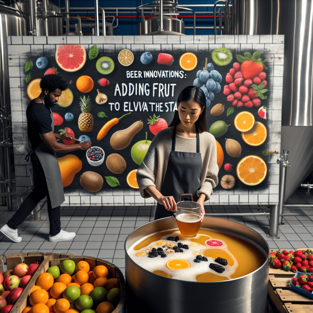 Beer Innovations: Adding Fruit to Elevate the Taste