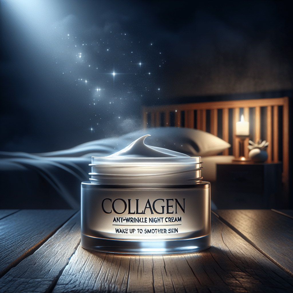 Collagen Anti-Wrinkle Night Cream: Wake Up to Smoother Skin