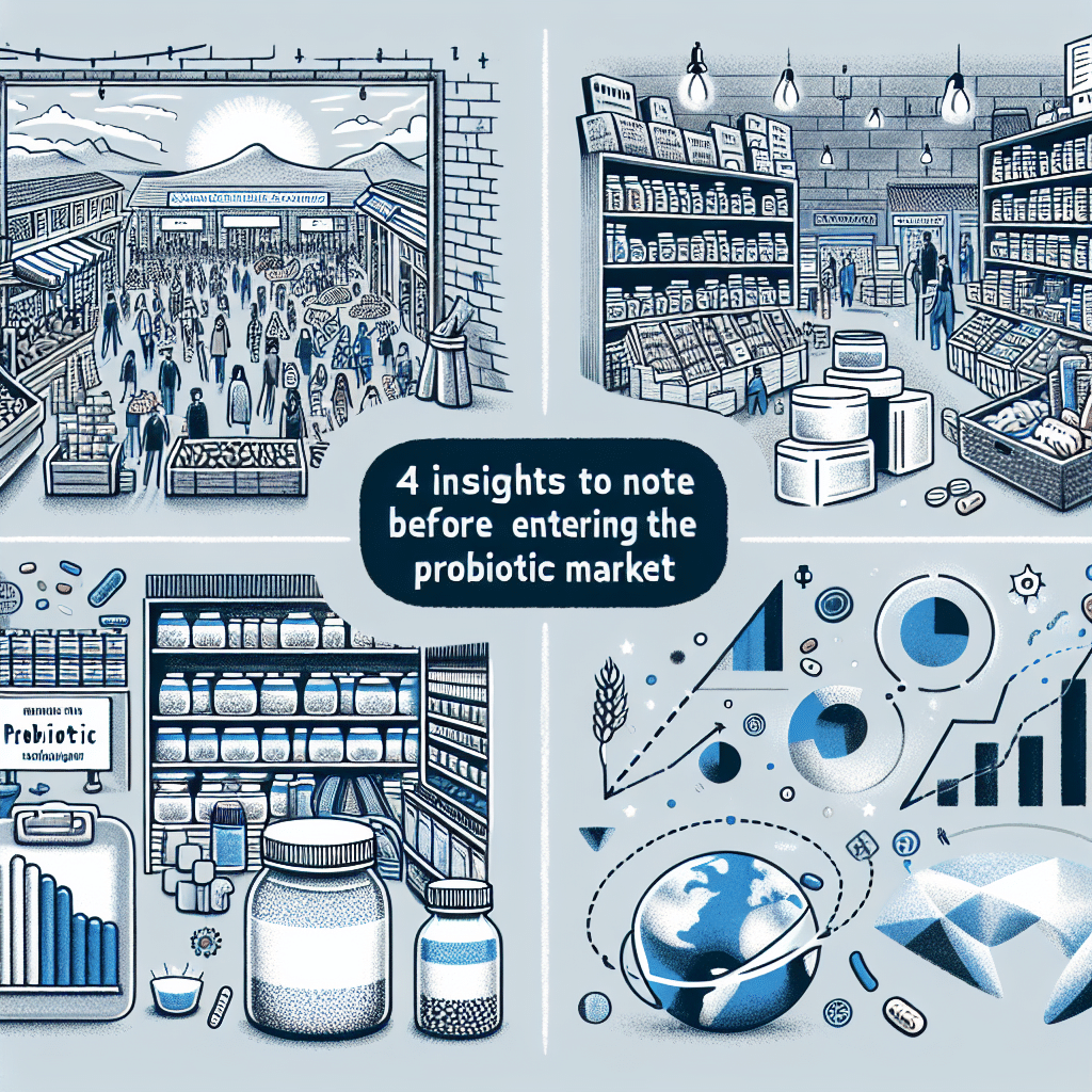 4 Insights to Note Before Entering the Probiotic Market